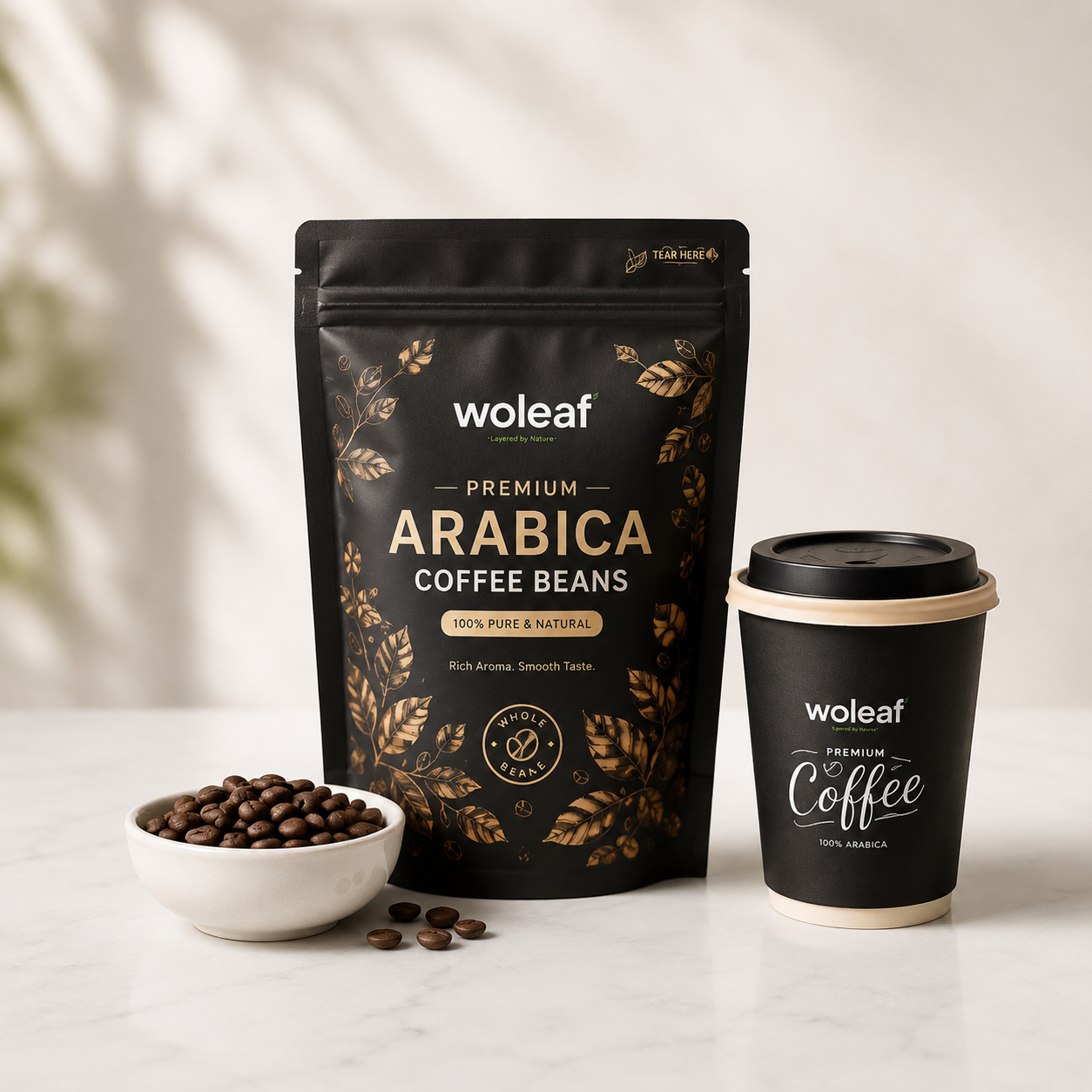 Coffee & Tea packaging examples